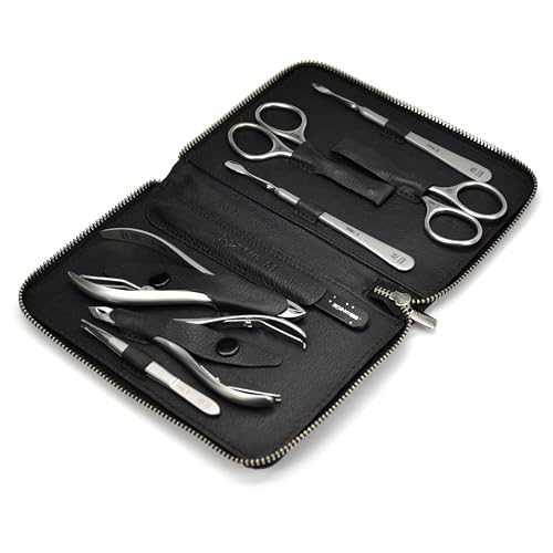 8 Piece Manicure Set in Zipper Case