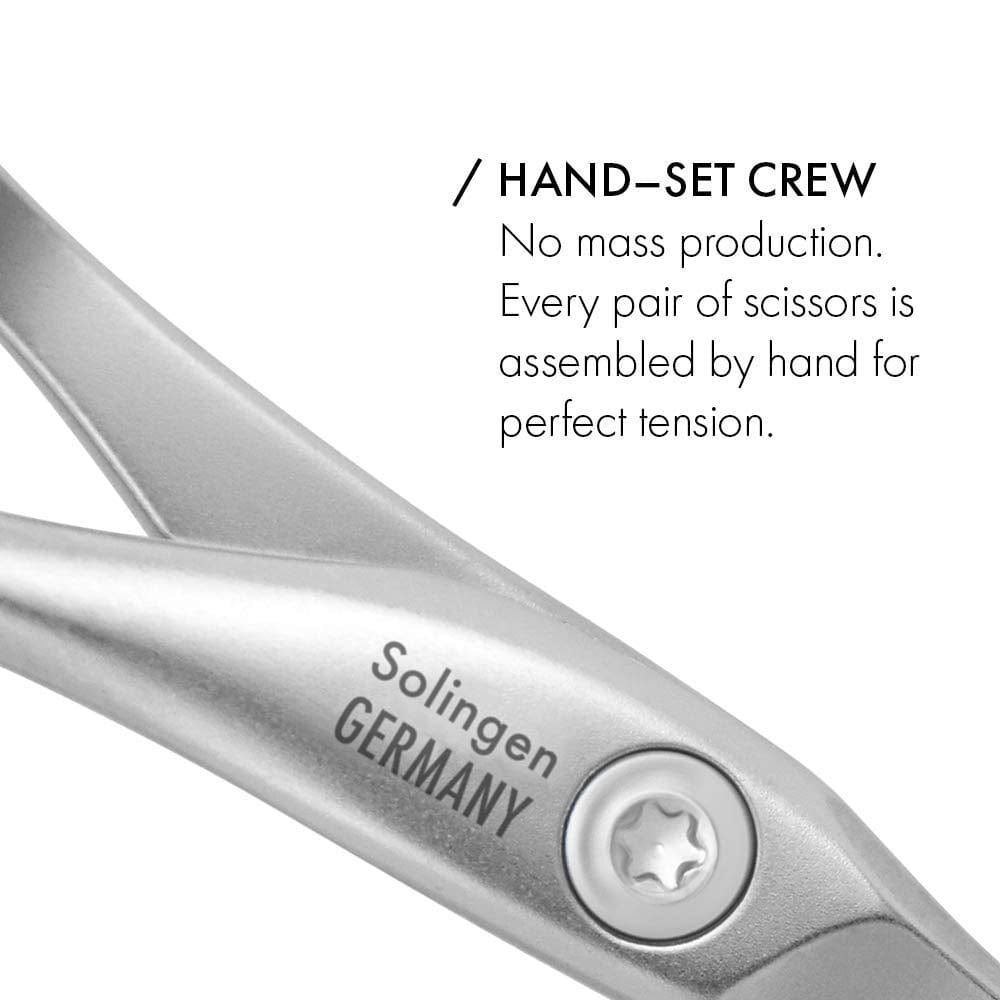 4 Piece Manicure Set in Black Leather Case: 2 Nail Clippers, Self Sharpening Combination Scissor, and Travel Glass Nail File image #7
