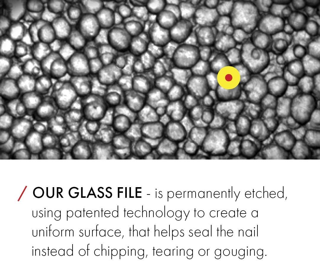 Black Glass Nail File and Pedicure Bar image #7