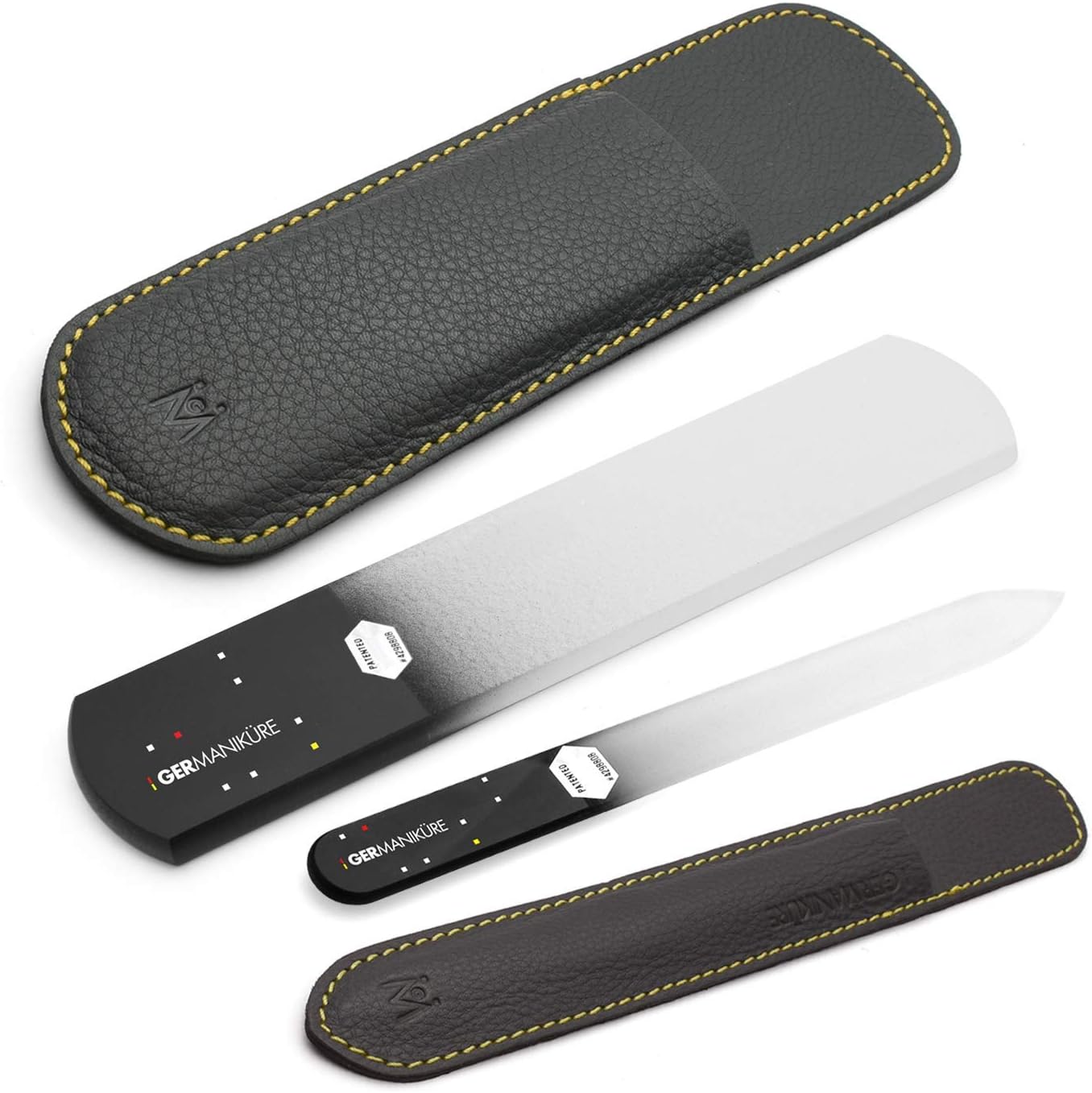 Black Glass Nail File and Pedicure Bar image #1