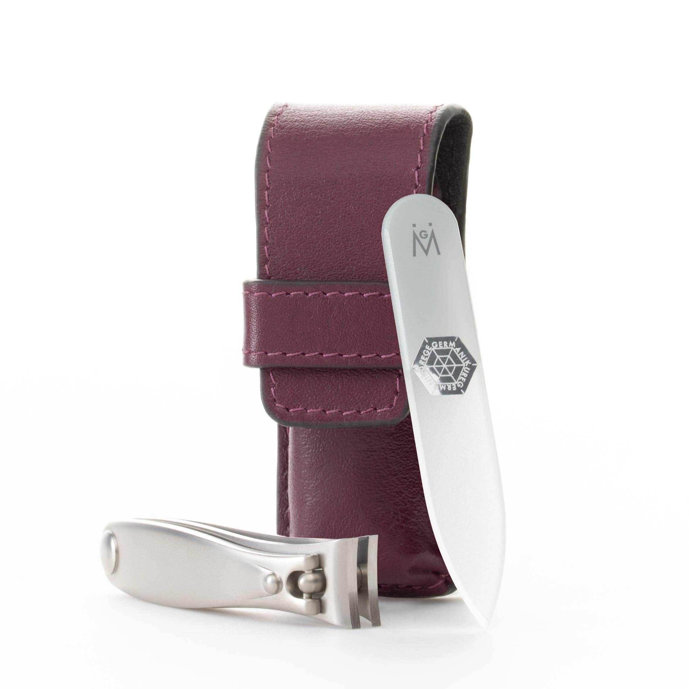 2 Piece Set: Fingernail Clipper and Mini Glass Nail File image #8