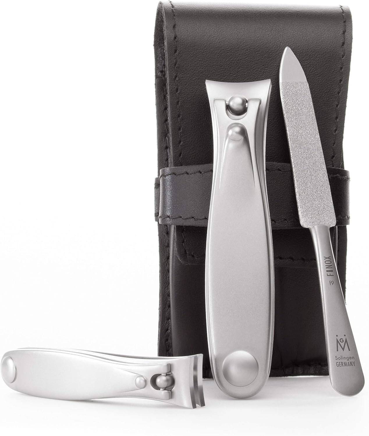 2 Clipper and Sapphire File Set in Leather Case image #1