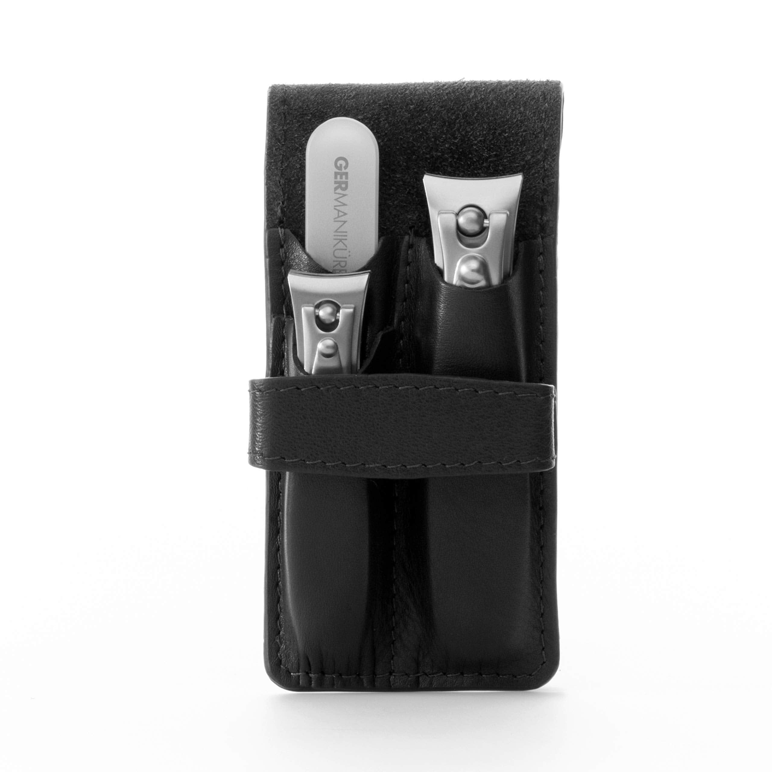 2 Clipper and Travel File Set in Leather Case image #2