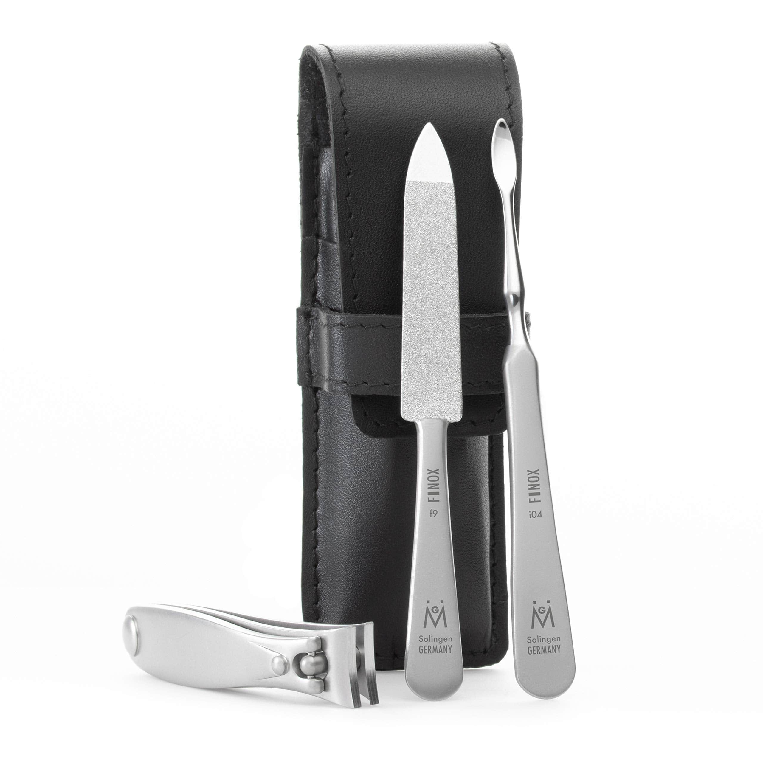 3 Piece Set: Nail Clipper, Sapphire Nail File, and Nail Cleaner image #1
