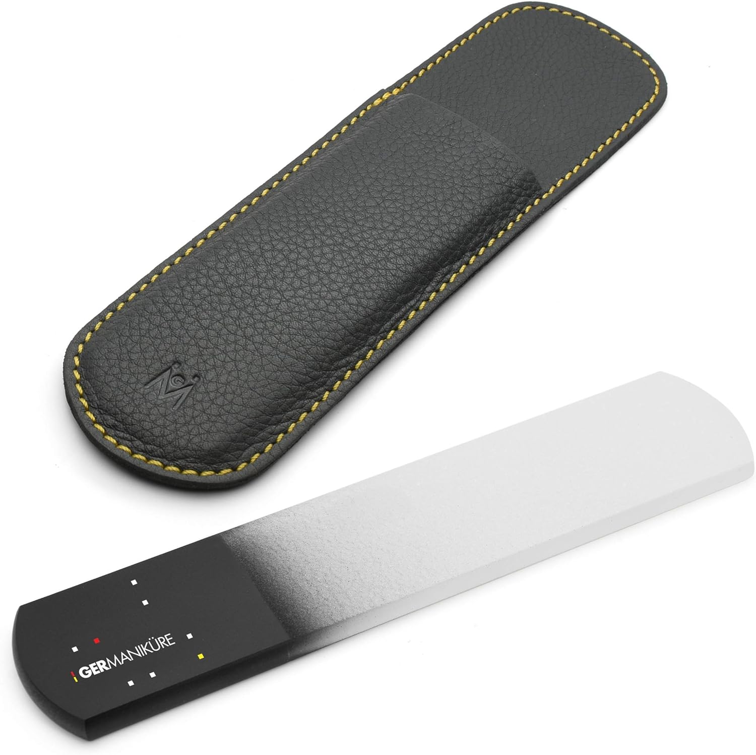 Black Glass Nail File and Pedicure Bar image #3