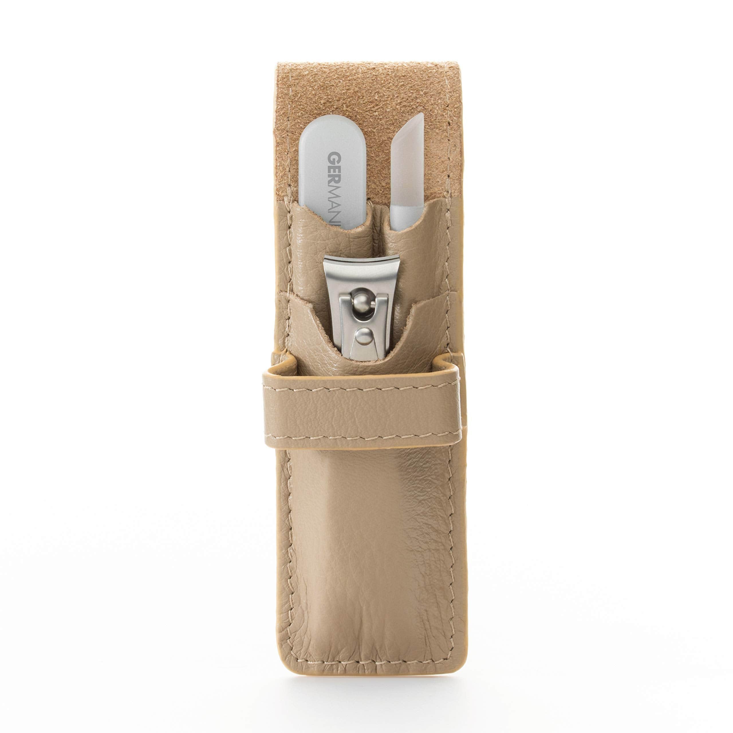 3 Piece Set: Nail Clipper, Travel Glass Nail File, and Cuticle Stick image #10