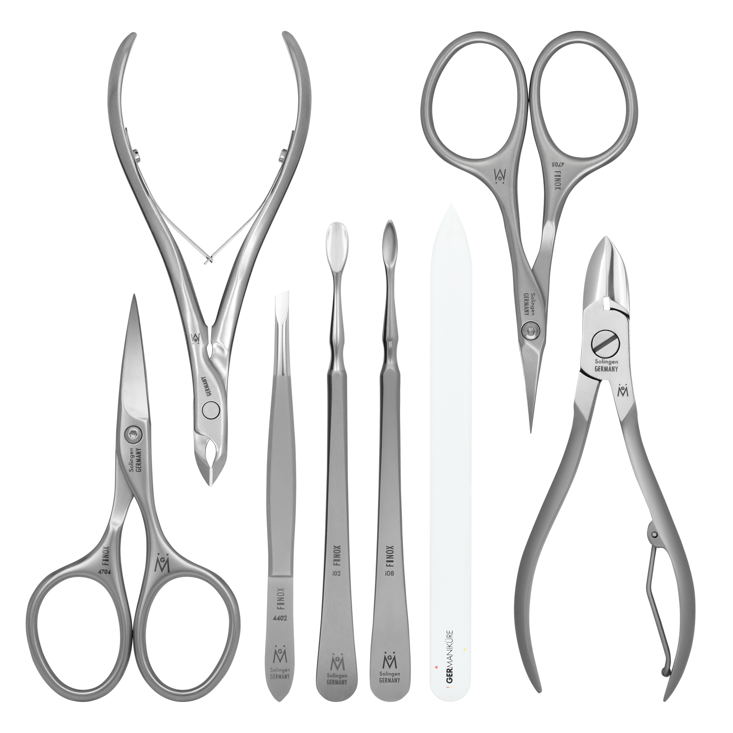 8 Piece Manicure Set in Zipper Case image #6