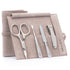 4 Piece Manicure Set: Nail Clipper, Combination Scissor, Sapphire File, and Nail Cleaner image #1