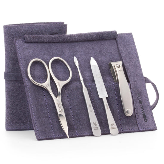 4 Piece Manicure Set: Nail Clipper, Combination Scissor, Sapphire File, and Nail Cleaner image #10