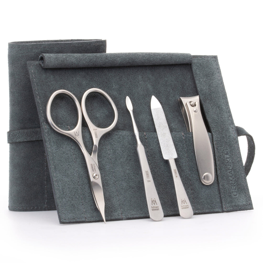4 Piece Manicure Set: Nail Clipper, Combination Scissor, Sapphire File, and Nail Cleaner image #14