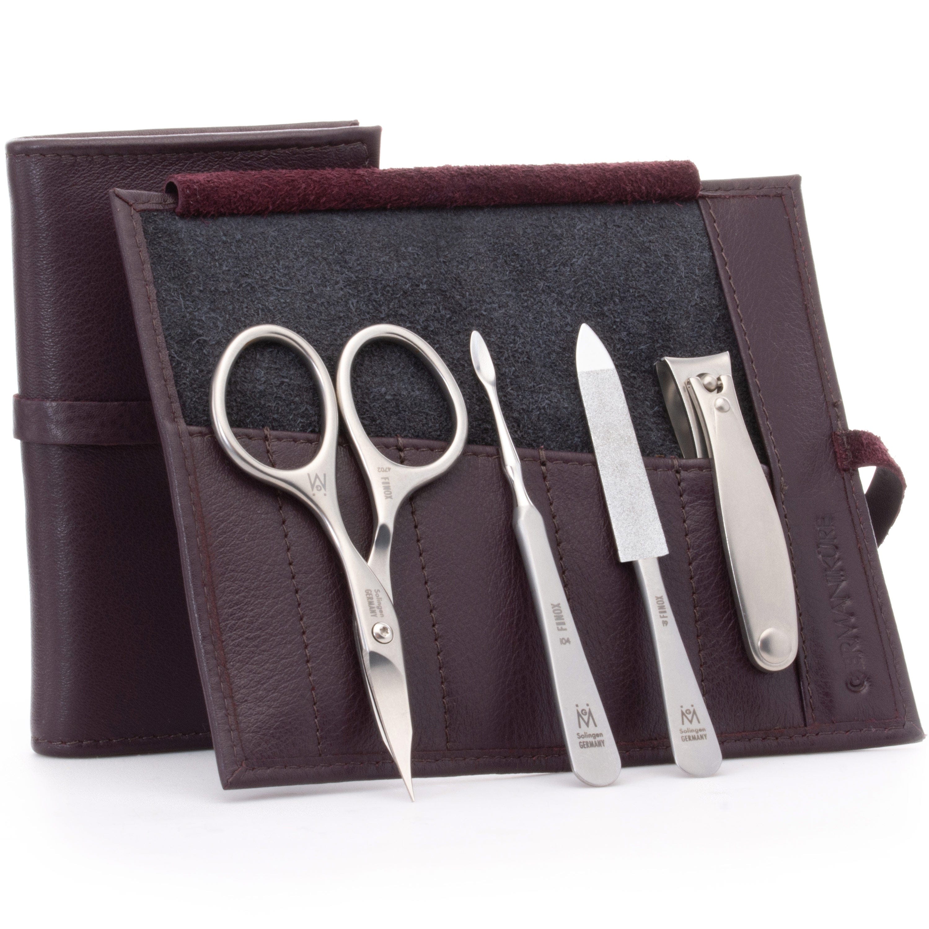 4 Piece Manicure Set: Nail Clipper, Combination Scissor, Sapphire File, and Nail Cleaner image #15
