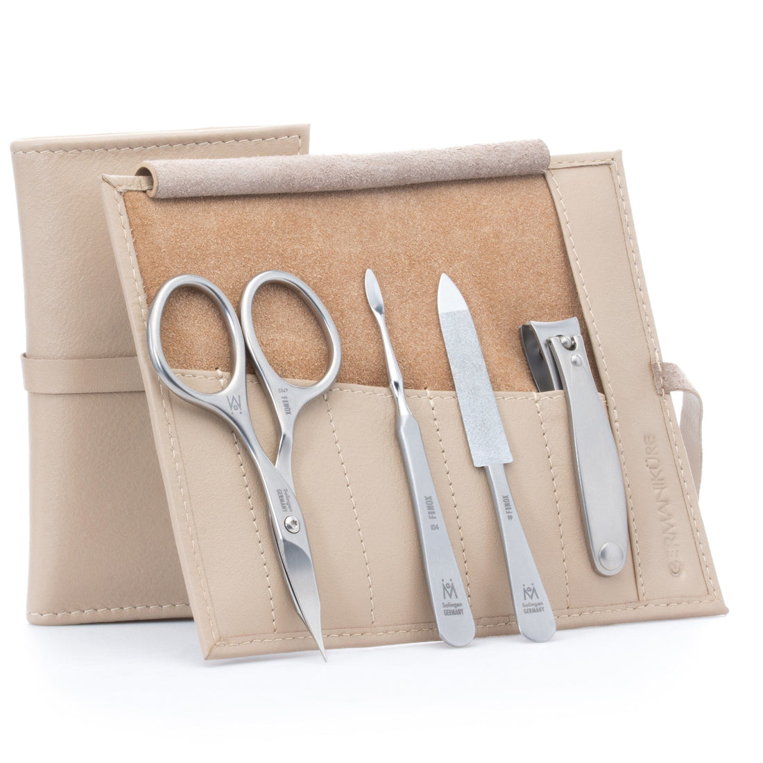4 Piece Manicure Set: Nail Clipper, Combination Scissor, Sapphire File, and Nail Cleaner image #16