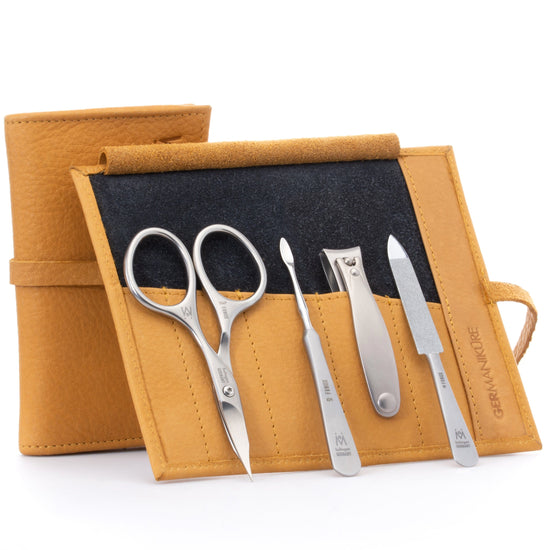 4 Piece Manicure Set: Nail Clipper, Combination Scissor, Sapphire File, and Nail Cleaner image #19