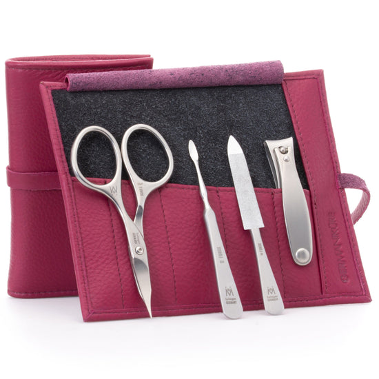 4 Piece Manicure Set: Nail Clipper, Combination Scissor, Sapphire File, and Nail Cleaner image #17