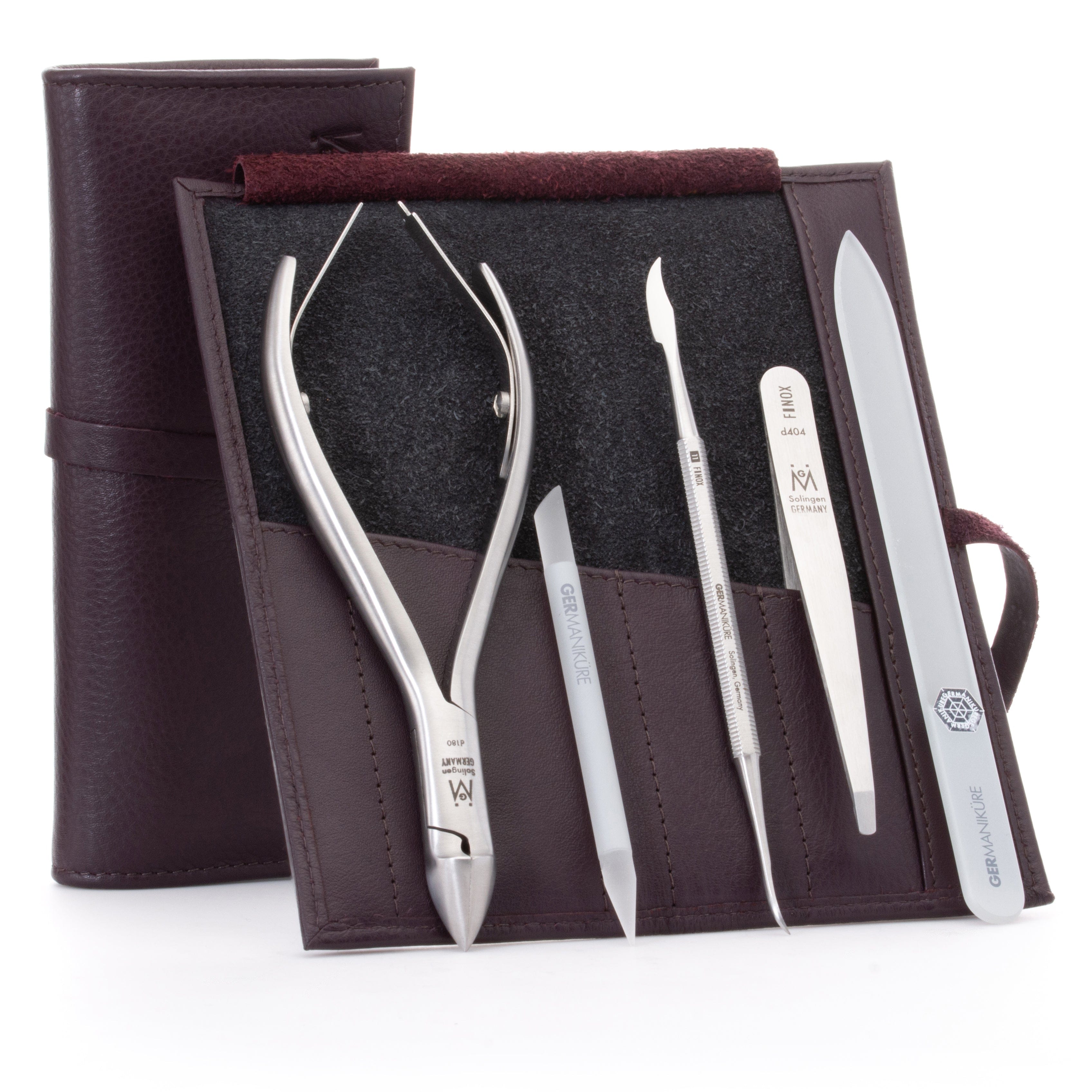 5 Piece Diabetic Manicure Set: Diabetic Safe Nail Nipper, Tweezers, Callous File, Glass Nail File, and Cuticle Stick image #9