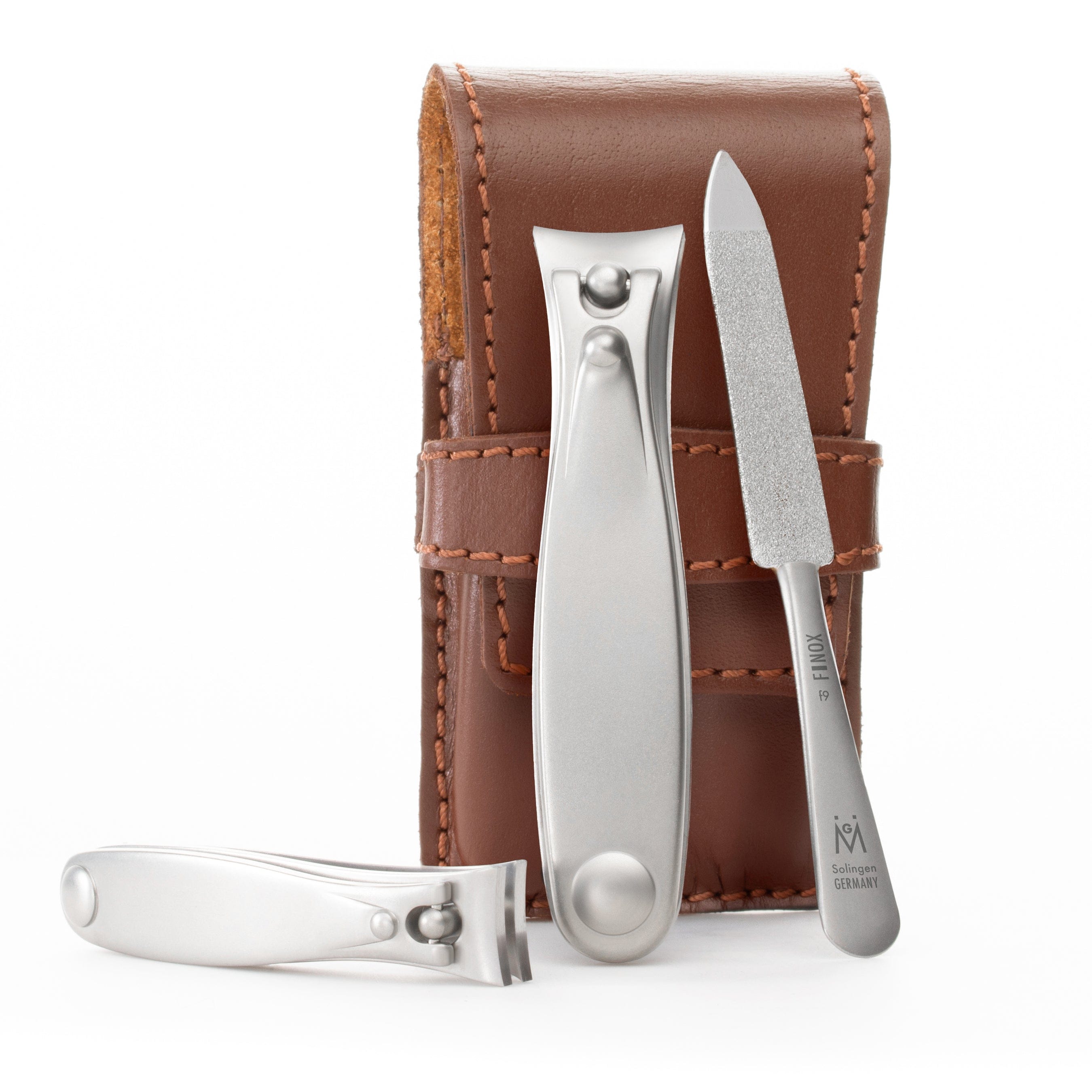 2 Clipper and Sapphire File Set in Leather Case image #6