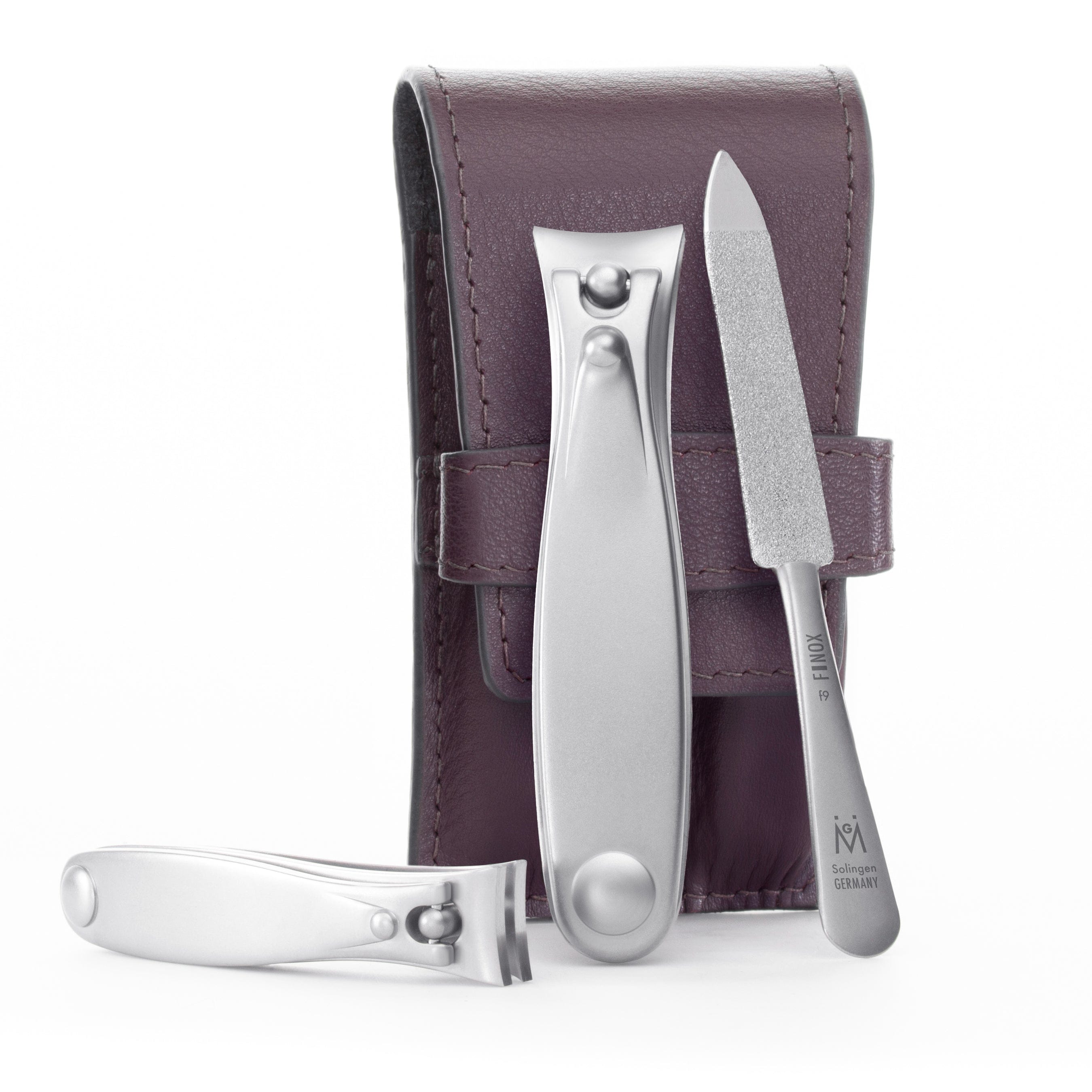 2 Clipper and Sapphire File Set in Leather Case image #9