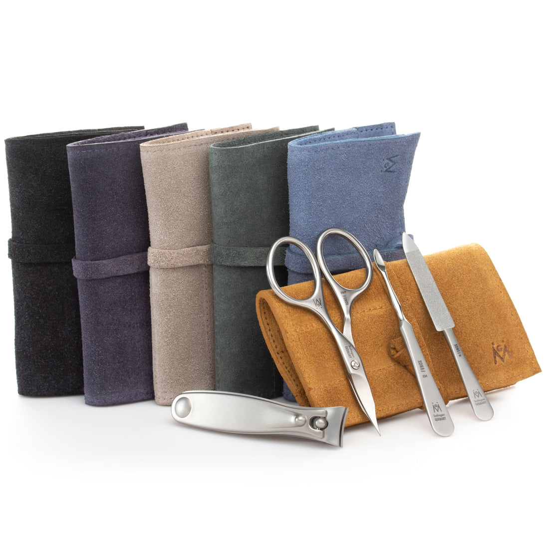 4 Piece Manicure Set: Nail Clipper, Combination Scissor, Sapphire File, and Nail Cleaner image #9