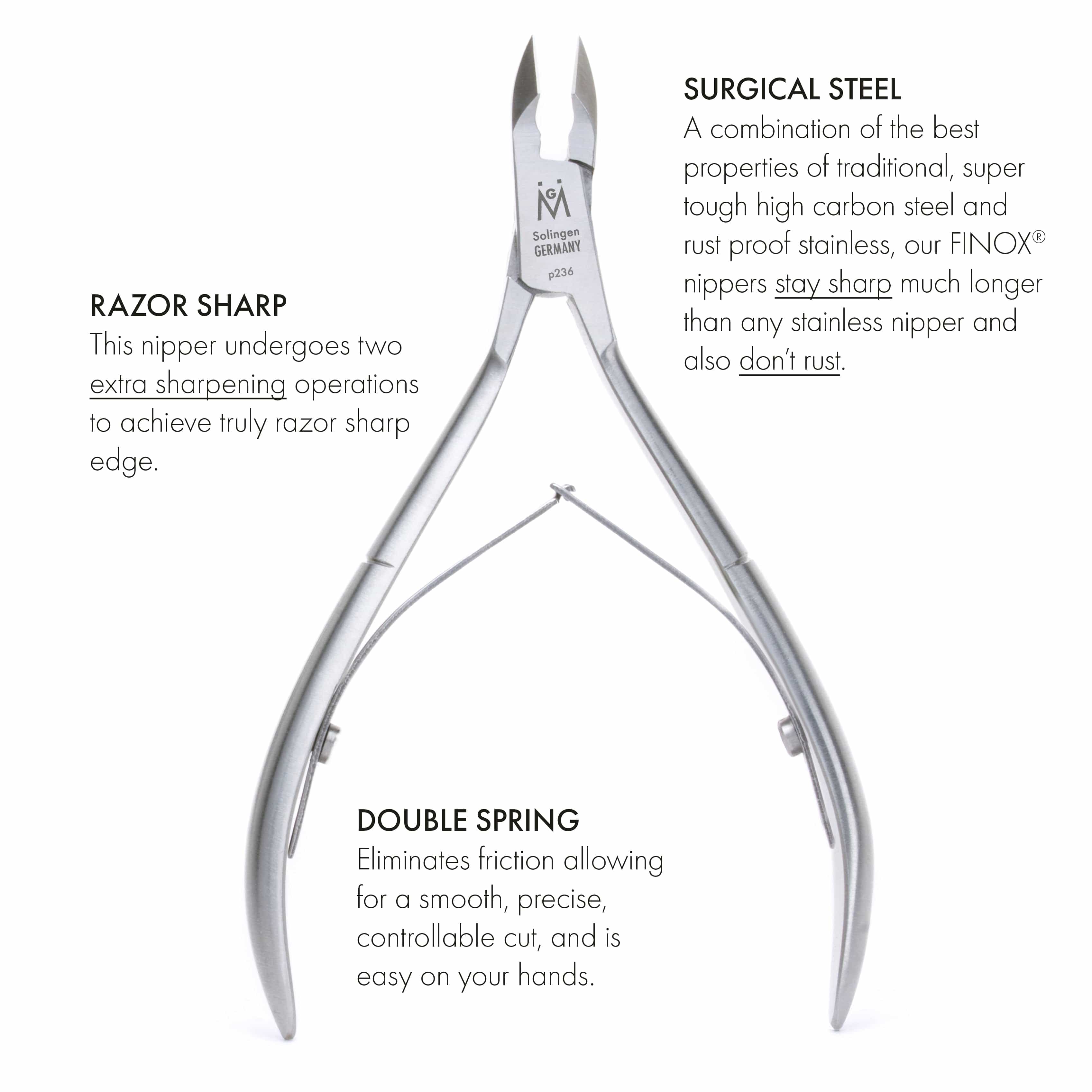 Double Sharpened Cuticle Nipper image #2