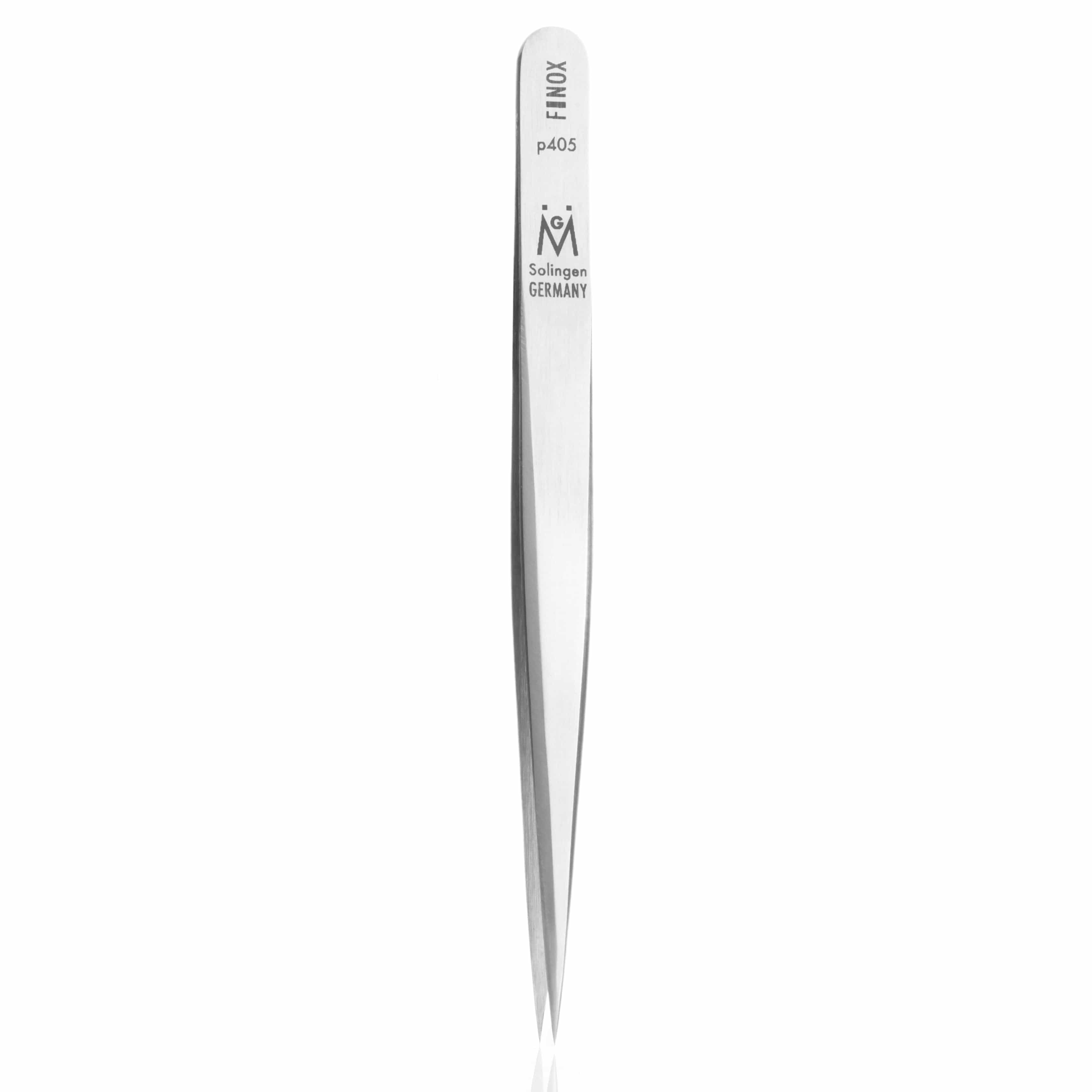 Wide Grip Pointed Eyebrow Tweezers image #2