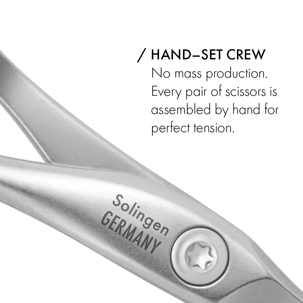 5 Piece Manicure Set in Black Leather Case: Nail Clipper, Combination Scissor, Slanted Tweezer, Glass Nail File and Cuticle Stick image #6