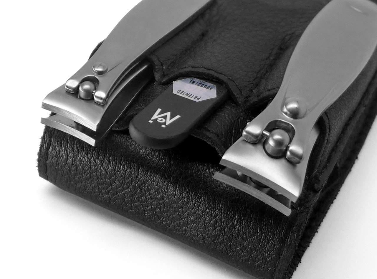 3pc Manicure & Pedicure Set in Leather Case image #2