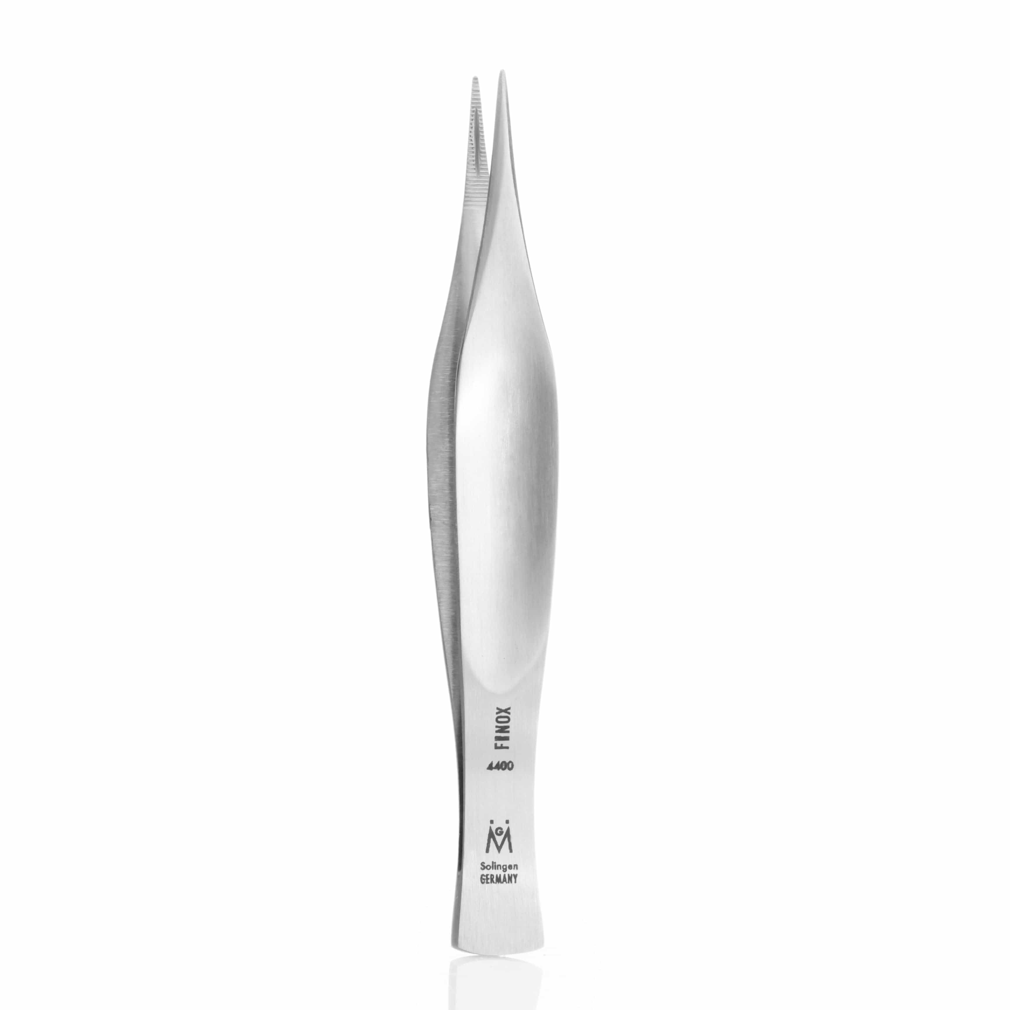 Precision Splinter Tweezers – Ultra Fine Point Stainless Steel For Splinters, Glass, Ticks & Crafts, Includes Protective Cap