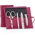 4 Piece Manicure Set: Nail Clipper, Combination Scissor, Glass Stick, and Small Glass Nail File image #12