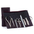 7pc Manicure Set with Glass Nail File in Roll image #11